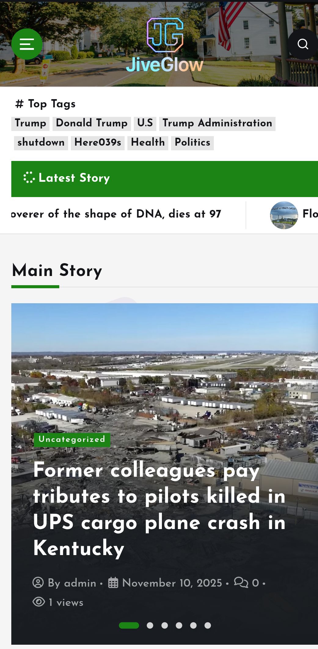 Jiveglow.xyz on device